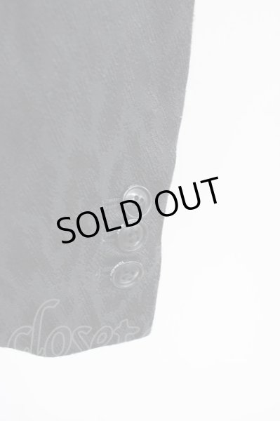 画像7: TORNADO MART / シルサーレオパードジャガードテーラードジャケット L ブラック T-25-01-23-016-TO-ja-YM-ZT (7)