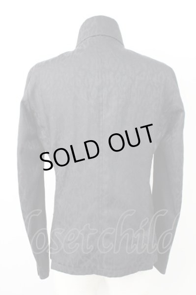 画像2: TORNADO MART / レオパード総柄返し衿ジャケット L ブラック T-25-01-23-018-TO-ja-YM-ZT187 (2)