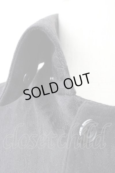 画像4: TORNADO MART / レオパード総柄返し衿ジャケット L ブラック T-25-01-23-018-TO-ja-YM-ZT187 (4)