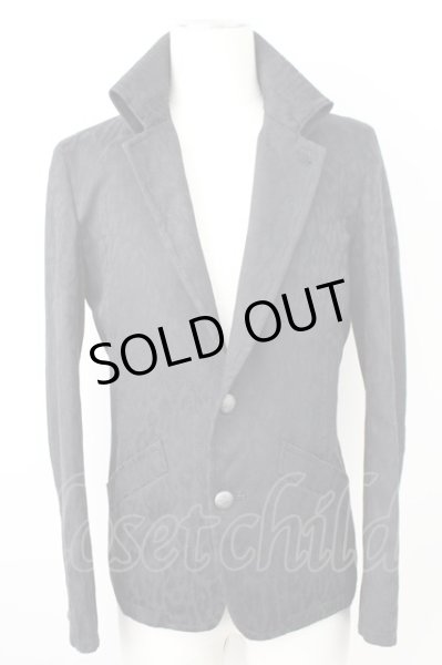 画像5: TORNADO MART / レオパード総柄返し衿ジャケット L ブラック T-25-01-23-018-TO-ja-YM-ZT187 (5)