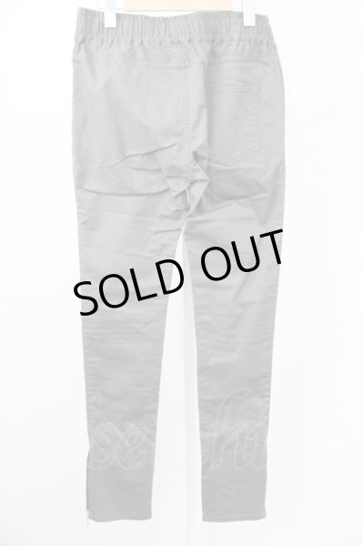 画像2: Moonage Devilment(清春)  / ストレッチZIPスキニーパンツ 01 カーキ T-25-01-23-019-MO-pa-YM-ZT188 (2)