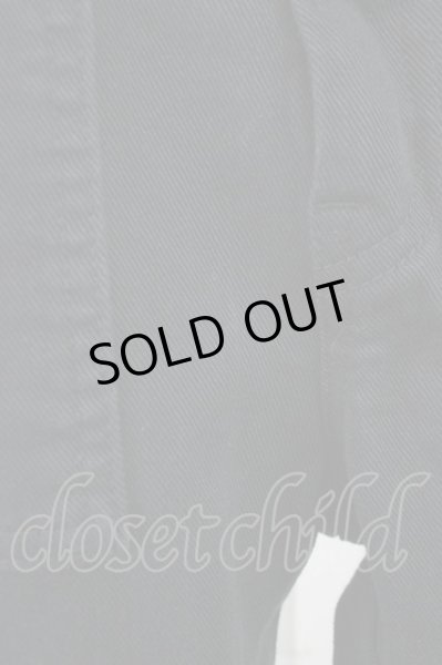 画像9: oonage Devilment(清春)  / ストレッチコットンZIPパンツ 00 ブラック T-25-01-23-021-0-pa-YM-ZT (9)