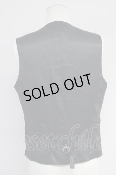 画像2: TORNADO MART / シャドーレオパードベスト L ブラック T-25-01-23-003-TO-to-YM-ZT184 (2)