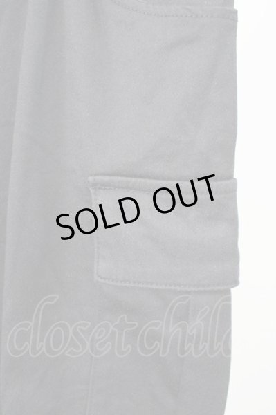 画像4: Moonage Devilment(清春)  / タイトシルエットストレッチカーゴパンツ 01 ブラック T-25-01-23-022-MO-pa-YM-ZT (4)