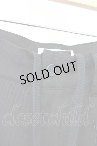 画像3: Moonage Devilment(清春)  / ポリレーヨンプリーツワイドスラックスストレートパンツ 01 ブラック T-25-01-23-023-MO-pa-YM-ZT (3)