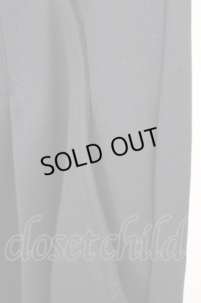 画像4: Moonage Devilment(清春)  / ポリレーヨンプリーツワイドスラックスストレートパンツ 01 ブラック T-25-01-23-023-MO-pa-YM-ZT (4)