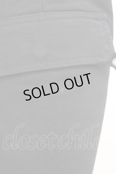 画像9: Moonage Devilment(清春)  / ミリタリーファティーグカーゴパンツ 02 ブラック T-25-01-23-024-MO-pa-YM-ZT188 (9)