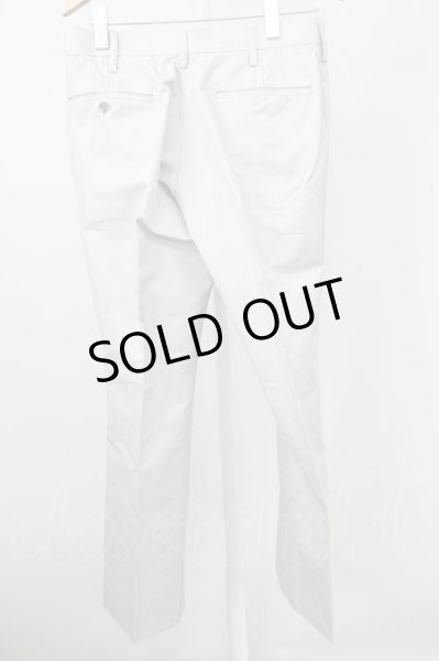 画像2: TORNADO MART / シャドーストライプブレードスラックスパンツ L ライトグレー（シルバー系） T-25-01-23-026-TO-pa-YM-ZT188 (2)