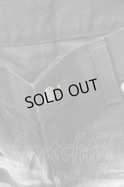 画像3: TORNADO MART / スプレー加工シューカットデニムパンツ L パープル T-25-01-23-031-TO-pa-YM-ZT (3)