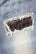 画像5: oonage Devilment(清春)  / RESOUND CLOTHINGコラボ washed repair skinny デニムパンツ 2 インディゴ T-25-01-23-035-0-pa-YM-ZT188 (5)