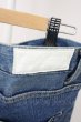 画像7: oonage Devilment(清春)  / RESOUND CLOTHINGコラボ washed repair skinny デニムパンツ 2 インディゴ T-25-01-23-035-0-pa-YM-ZT188 (7)