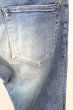 画像8: oonage Devilment(清春)  / RESOUND CLOTHINGコラボ washed repair skinny デニムパンツ 2 インディゴ T-25-01-23-035-0-pa-YM-ZT188 (8)
