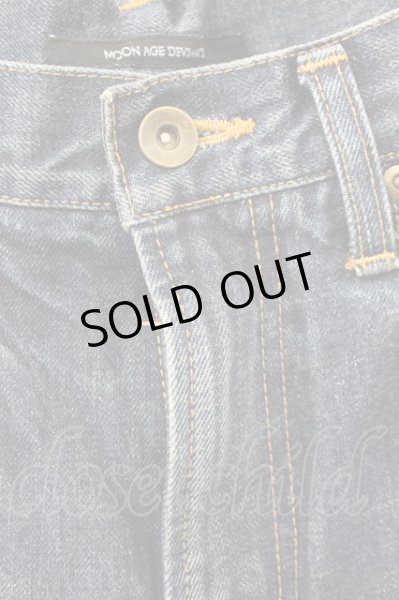 画像3: oonage Devilment(清春)  / ウォッシュドストレートデニムパンツ 00 インディゴ T-25-01-23-036-0-pa-YM-ZT188 (3)