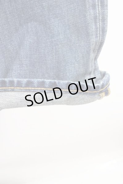 画像6: oonage Devilment(清春)  / ウォッシュドストレートデニムパンツ 00 インディゴ T-25-01-23-036-0-pa-YM-ZT188 (6)