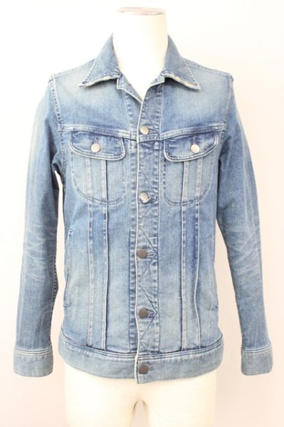 画像1: Moonage Devilment(清春) / GLAM ADDICTION LIMITED DENIM ジャケット 44 インディゴ T-25-01-23-011-Mo-ja-YM-ZT201 (1)