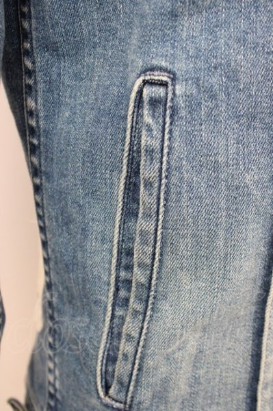 画像6: Moonage Devilment(清春) / GLAM ADDICTION LIMITED DENIM ジャケット 44 インディゴ T-25-01-23-011-Mo-ja-YM-ZT201 (6)