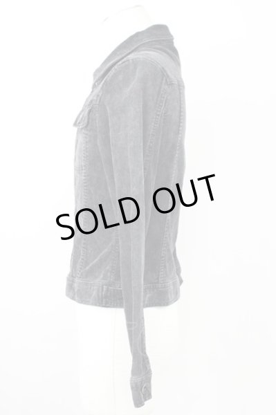 画像3: Roshell / ストレッチコーデュロイGジャン M ブラック T-25-01-23-012-Ro-ja-YM-ZT201 (3)