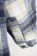 画像6: GOSTAR DE FUGA / ウールチェックドロップショルダージャケット F ブルー T-25-01-30-003-GO-ja-YM-ZT291 (6)