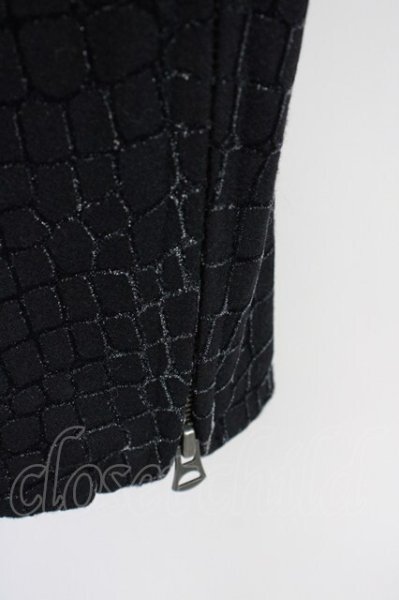 画像8: TORNADO MART / ライトメルトンアニマルフロッキージャケット M ブラック T-25-01-30-004-TO-ja-YM-ZT-M117 (8)