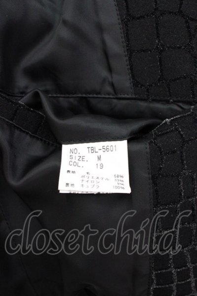 画像9: TORNADO MART / ライトメルトンアニマルフロッキージャケット M ブラック T-25-01-30-004-TO-ja-YM-ZT-M117 (9)