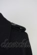 画像4: FUGA / Impulsion ノビリアメルトントレンチコート 44 ブラック T-25-01-30-005-FU-ou-YM-ZT-M117 (4)