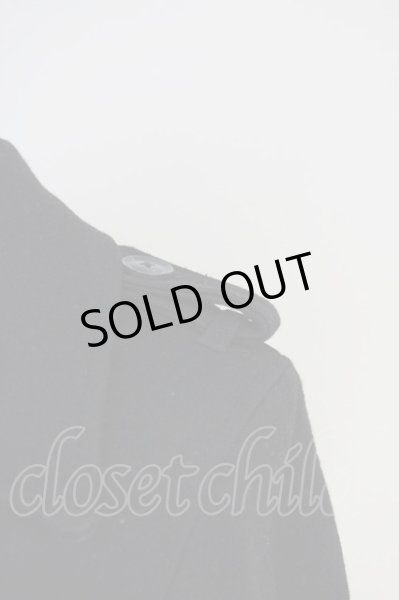 画像4: FUGA / Impulsion ノビリアメルトントレンチコート 44 ブラック T-25-01-30-005-FU-ou-YM-ZT-M117 (4)