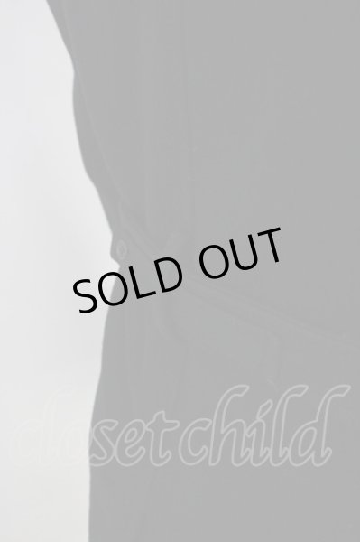 画像8: FUGA / Impulsion ノビリアメルトントレンチコート 44 ブラック T-25-01-30-005-FU-ou-YM-ZT-M117 (8)