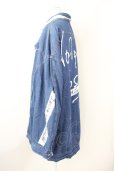画像3: rovtski / DENIM BOA オーバーサイズLONG Gジャン F インディゴ T-25-01-30-006-ro-ou-YM-ZT-M117