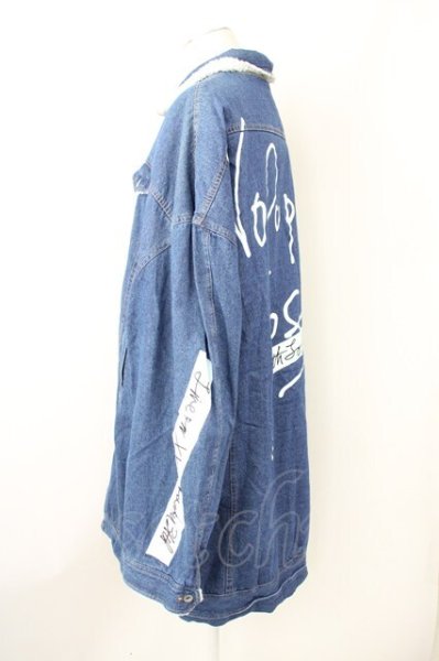 画像3: rovtski / DENIM BOA オーバーサイズLONG Gジャン F インディゴ T-25-01-30-006-ro-ou-YM-ZT-M117 (3)