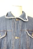 画像4: rovtski / DENIM BOA オーバーサイズLONG Gジャン F インディゴ T-25-01-30-006-ro-ou-YM-ZT-M117