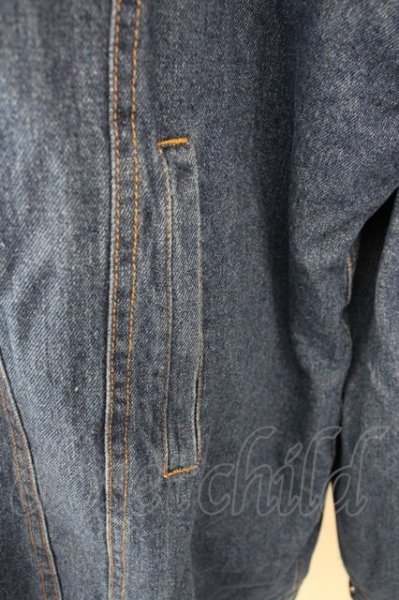 画像6: rovtski / DENIM BOA オーバーサイズLONG Gジャン F インディゴ T-25-01-30-006-ro-ou-YM-ZT-M117 (6)