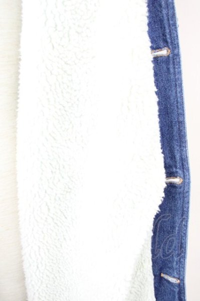 画像9: rovtski / DENIM BOA オーバーサイズLONG Gジャン F インディゴ T-25-01-30-006-ro-ou-YM-ZT-M117 (9)