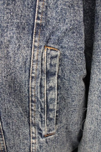 画像6: AFYF(rovtski) / DENIM BOA オーバーサイズLONG Gジャン F ブルー T-25-01-30-007-0-ou-YM-ZT-M103 (6)