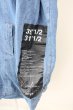 画像7: AFYF(rovtski) / DENIM BOA　オーバーサイズLONG Gジャン F インディゴ T-25-01-30-008-0-ou-YM-ZT-M103 (7)