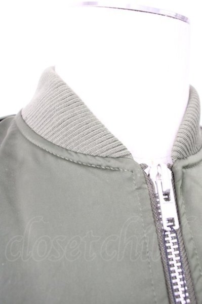 画像4: LEGENDA / 伝説東京 刺繍スカジャン S カーキ T-25-01-30-009-LE-ou-YM-ZT-M104 (4)