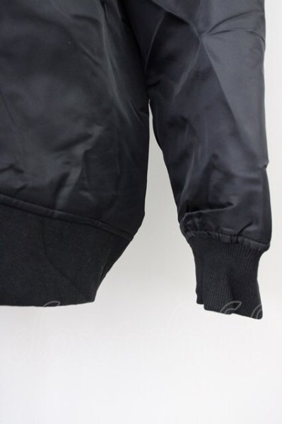 画像7: unrelaxing / オーバーサイズロングMA-1ブルゾンジャケット M ブラック T-25-01-30-011-un-ou-YM-ZT-M104 (7)