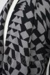 画像4: CIVARIZE / Mirror ジオメトリックニットガウンカーディガン 44 ブラックxグレー T-25-02-05-015-CI-to-YM-ZT091 (4)