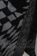 画像6: CIVARIZE / Mirror ジオメトリックニットガウンカーディガン 44 ブラックxグレー T-25-02-05-015-CI-to-YM-ZT091 (6)