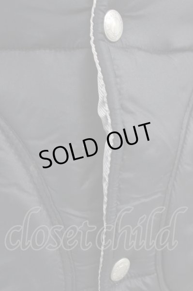 画像9: VANQUISH / ラムレザー切替中綿ナイロンベスト M ブラック T-25-02-05-020-VA-ja-YM-ZT-M109 (9)