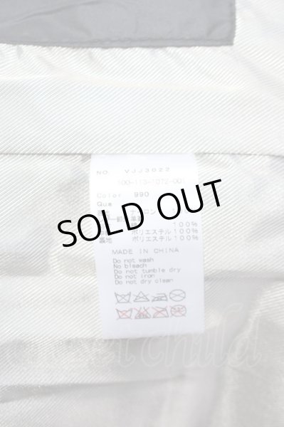 画像12: VANQUISH / ラムレザー切替中綿ナイロンベスト M ブラック T-25-02-05-020-VA-ja-YM-ZT-M109 (12)