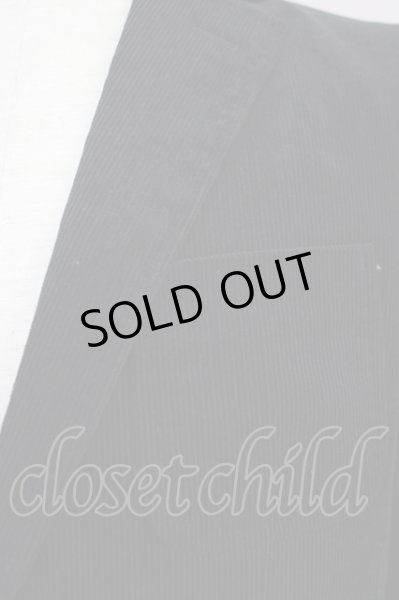 画像4: VANQUISH / コーデュロイノッチドラペルテーラードジャケット M ブラック T-25-02-05-021-VA-ja-YM-ZT091 (4)