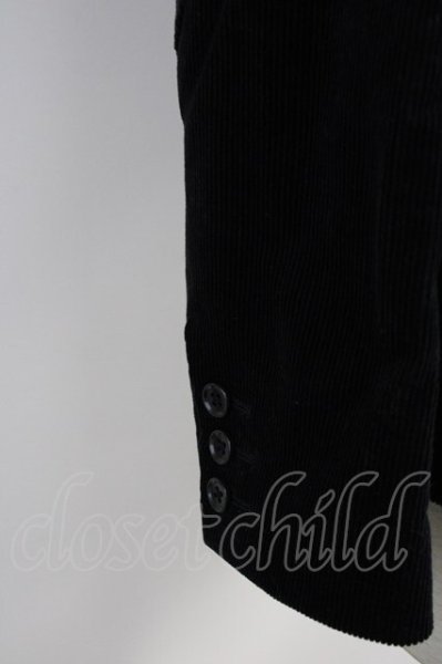 画像5: VANQUISH / コーデュロイノッチドラペルテーラードジャケット M ブラック T-25-02-05-021-VA-ja-YM-ZT091 (5)