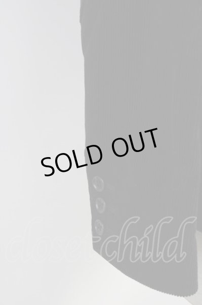 画像5: VANQUISH / コーデュロイノッチドラペルテーラードジャケット M ブラック T-25-02-05-021-VA-ja-YM-ZT091 (5)