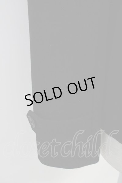 画像5: MURDER LICENSE / スタンダードウールPコート 48 ブラック T-25-02-05-022-MU-ou-YM-ZT-M109 (5)