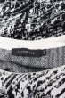 画像6: CIVARIZE / Dence 総柄プルオーバーニット 44 ブラックxホワイト T-25-02-05-004-CI-to-YM-ZT076 (6)