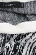 画像7: CIVARIZE / Dence 総柄プルオーバーニット 44 ブラックxホワイト T-25-02-05-004-CI-to-YM-ZT076 (7)