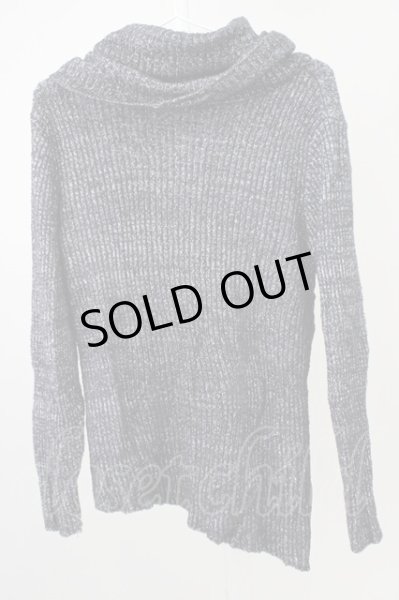 画像2: CIVARIZE / Liberation　オフタートルニットプルオーバー 44 ミックス T-25-02-05-006-CI-to-YM-ZT075 (2)