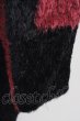 画像4: CIVARIZE / Lead フェザーヤーンダブルジャガード総柄 44 レッドｘブラック T-25-02-05-008-CI-to-YM-ZT090 (4)