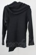 画像2: CIVARIZE / Cone オフタートルネックドレープニット 44 ブラック T-25-02-05-011-CI-to-YM-ZT090 (2)