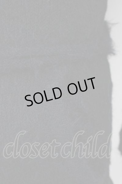 画像5: CIVARIZE / ファー付き接結ニットガウンカーディガン 44 ブラック T-25-02-05-014-CI-to-YM-ZT (5)